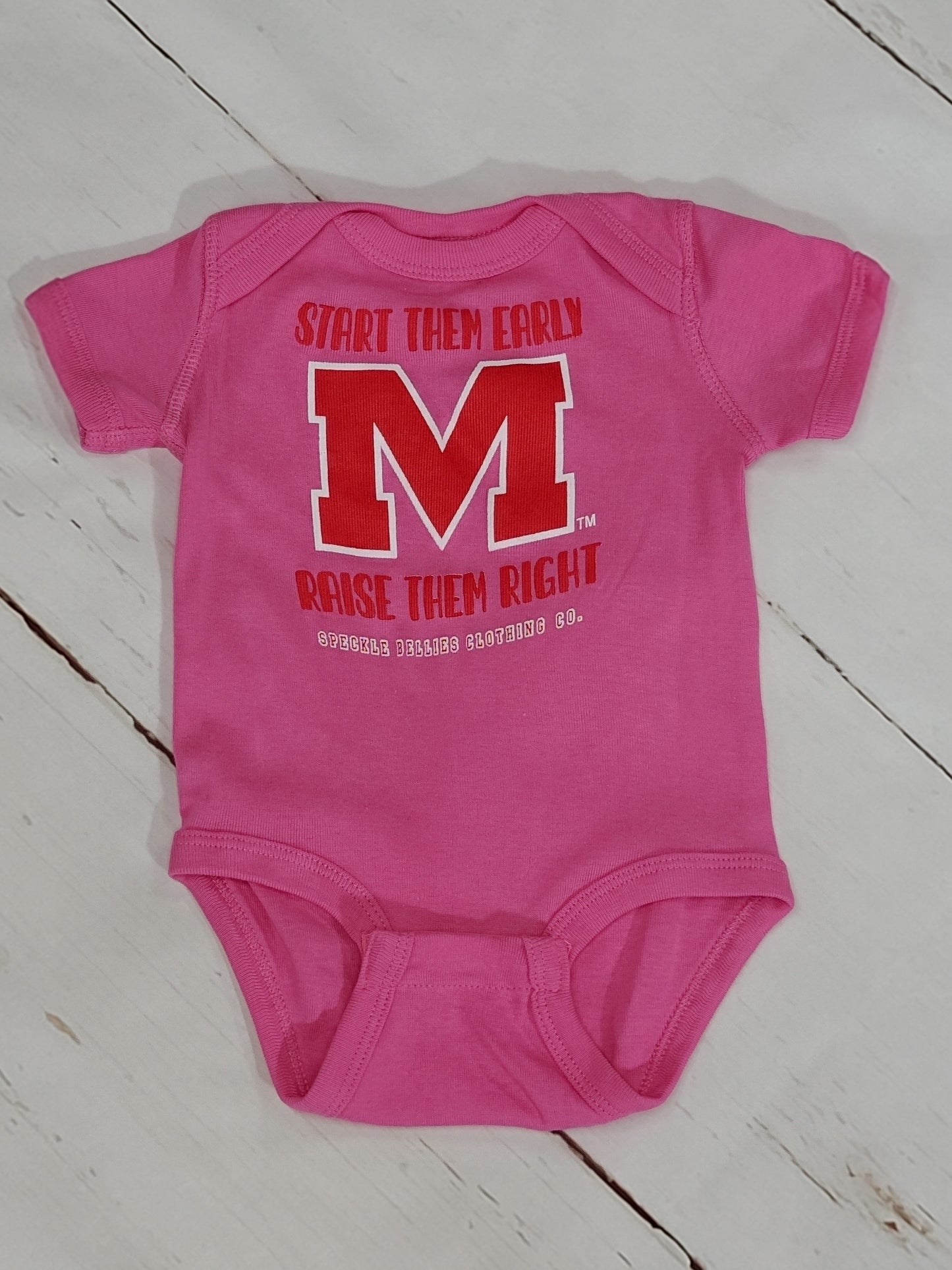 Ole Miss Start Them Early Onesie