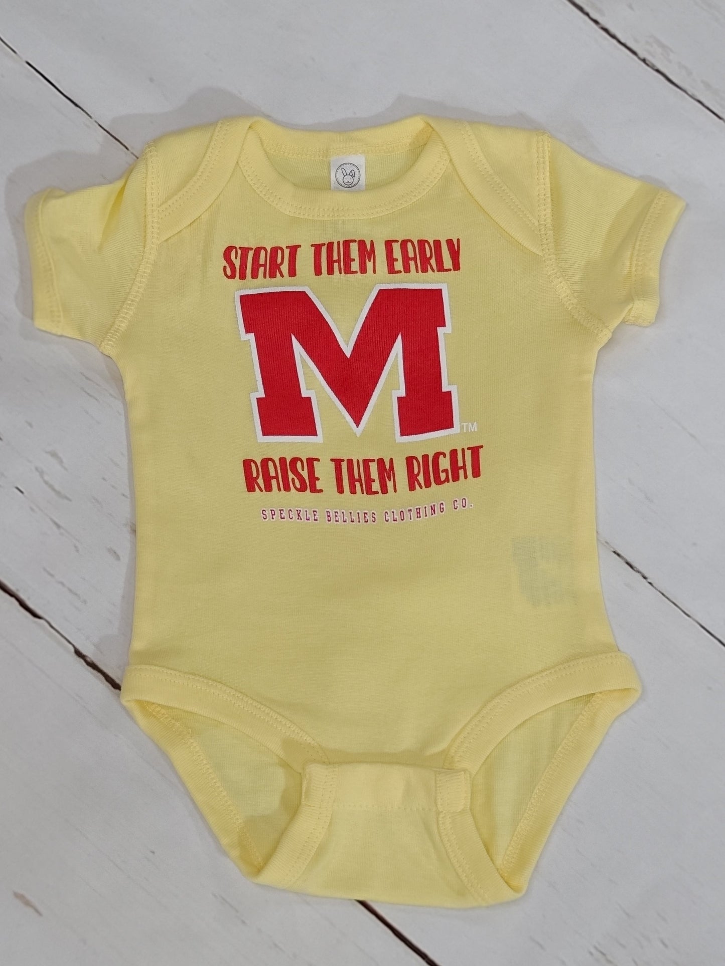 Ole Miss Start Them Early Onesie