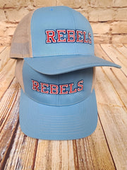 Ole Miss REBELS Block Cap with Red