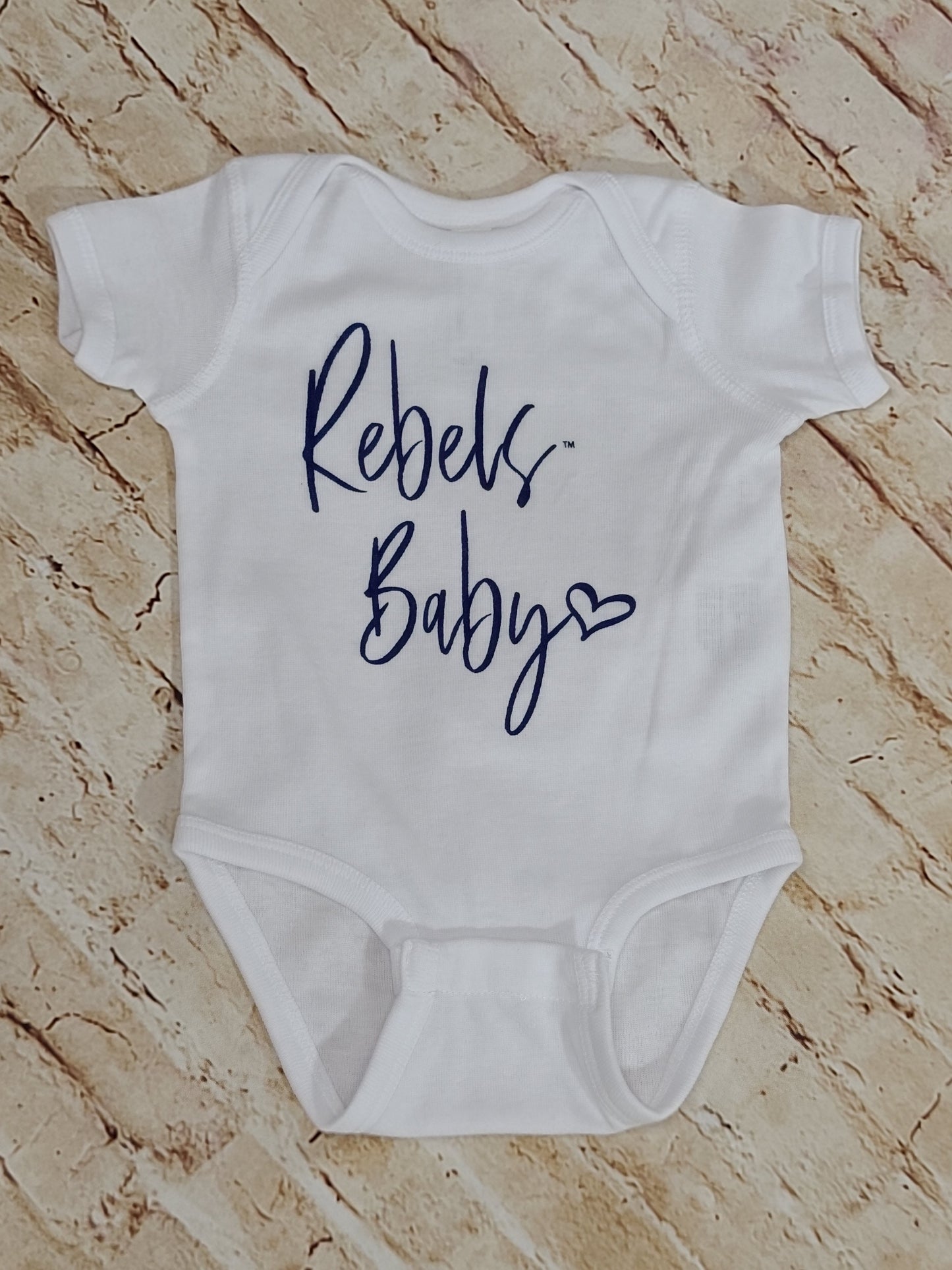 Ole Miss Rebels Baby Onesie