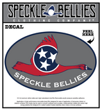 TN Flag Decal 4"