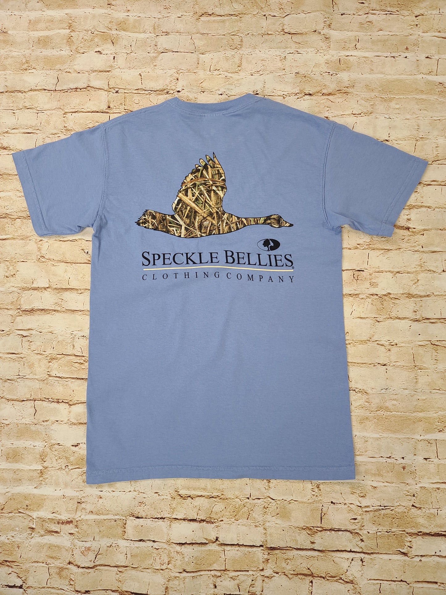 Goose Mossy Oak Blades Pocket Tee