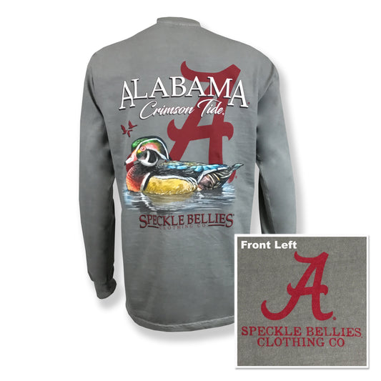 Alabama Wood Duck Long Sleeve