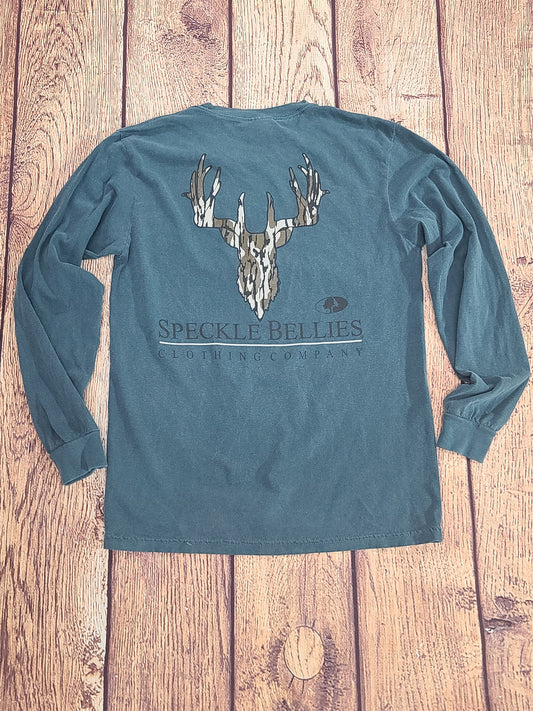 Deer Mossy Oak Bottomland Long Sleeve