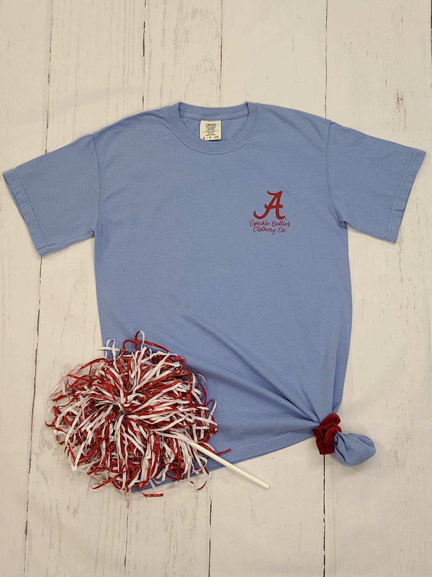 Alabama Dots Washed Denim