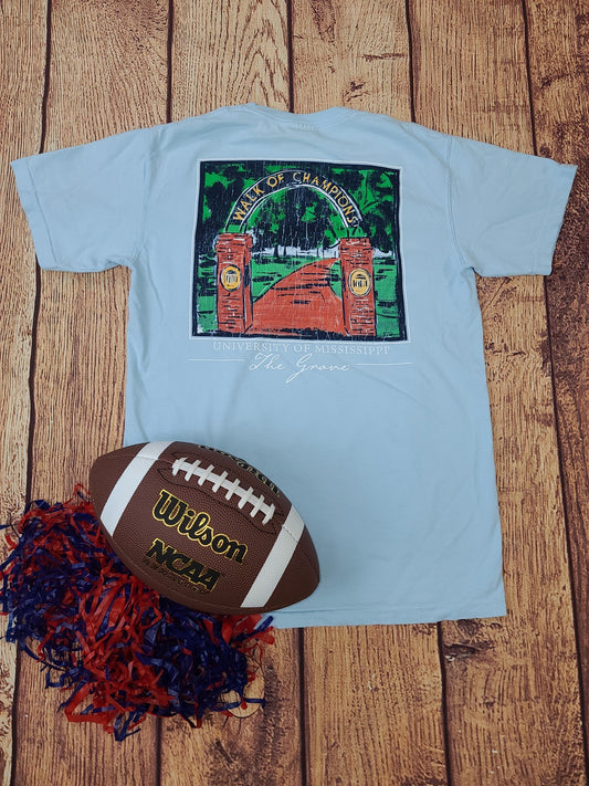 Ole Miss The Grove Painting Pocket Tee