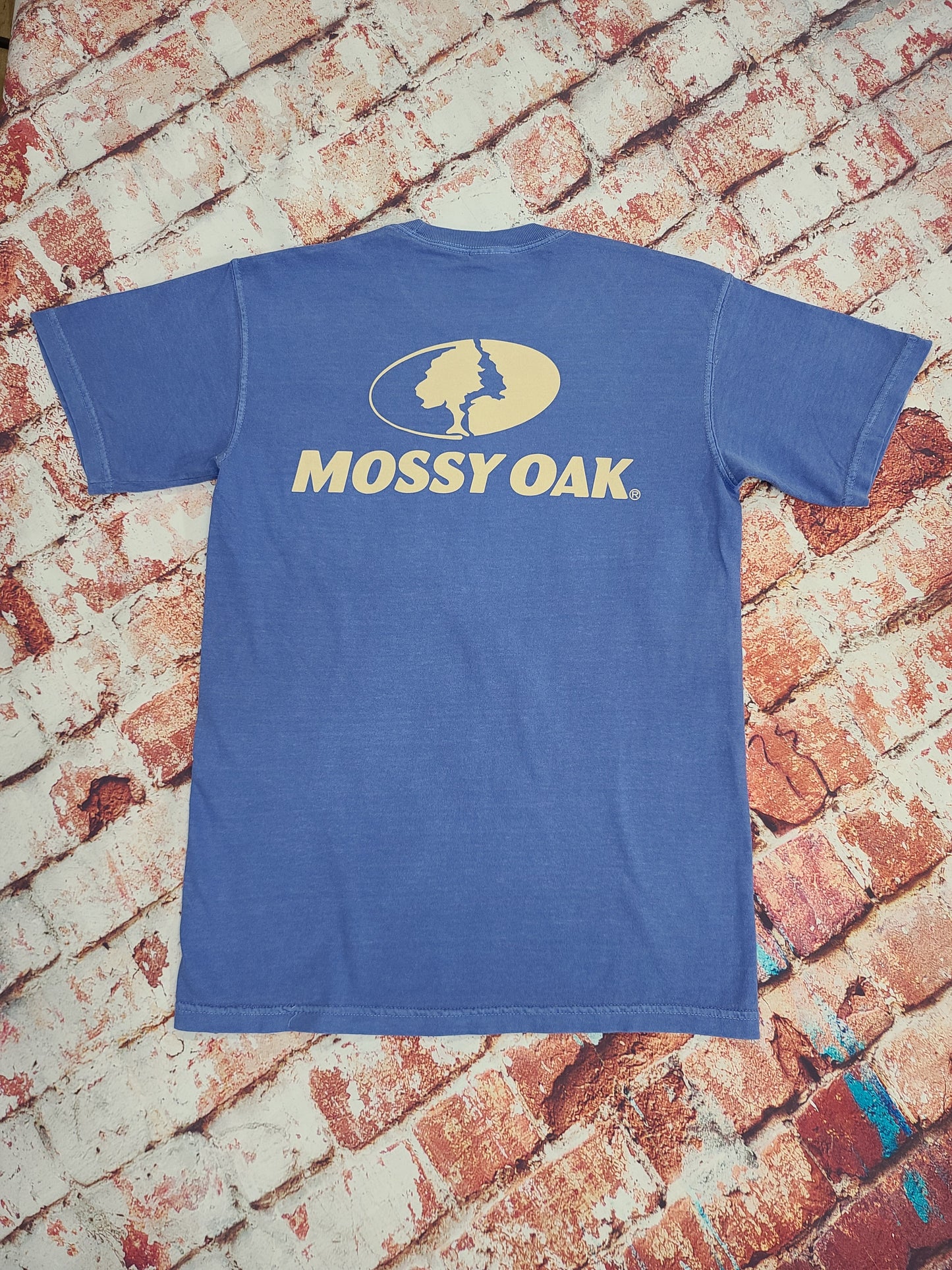 Mossy Oak Sand Logo Pocket Tee