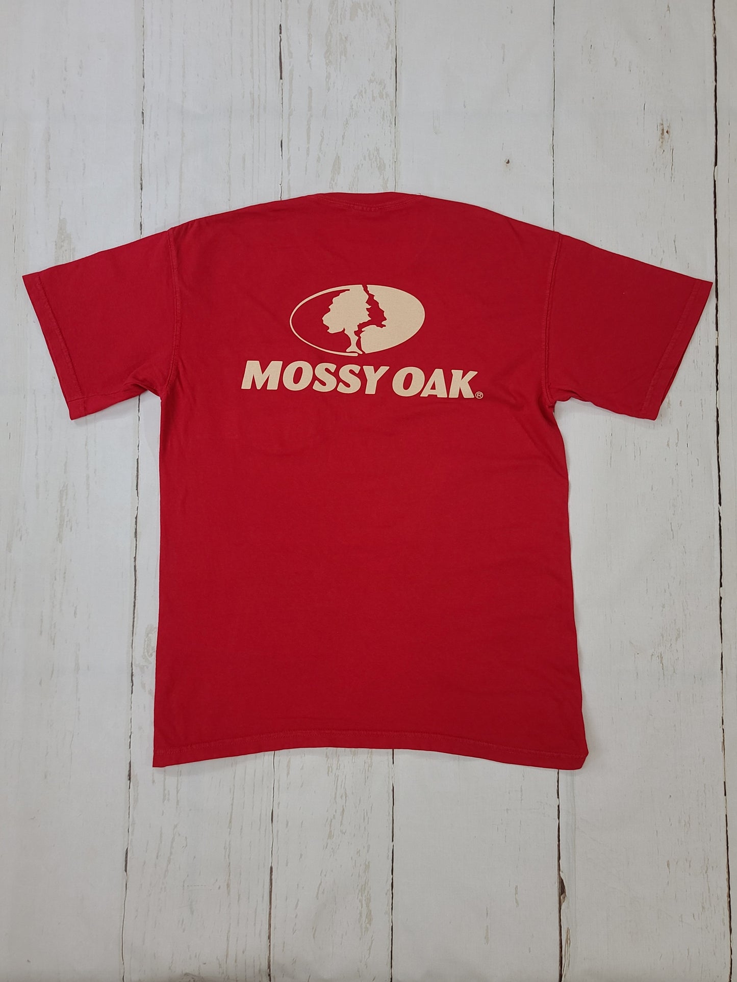 Mossy Oak Sand Logo Pocket Tee