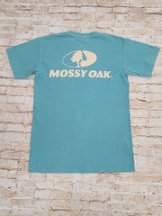 Mossy Oak Sand Logo Pocket Tee