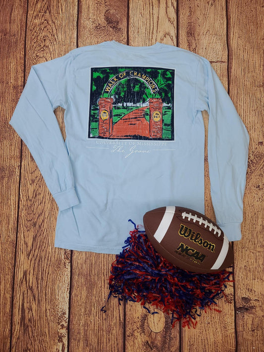 Ole Miss The Grove Painting Long Sleeve